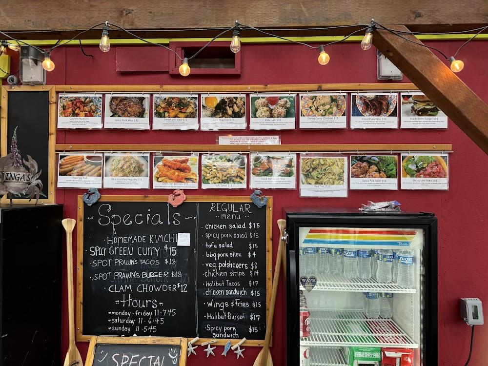 Inga's Galley Menu image 1